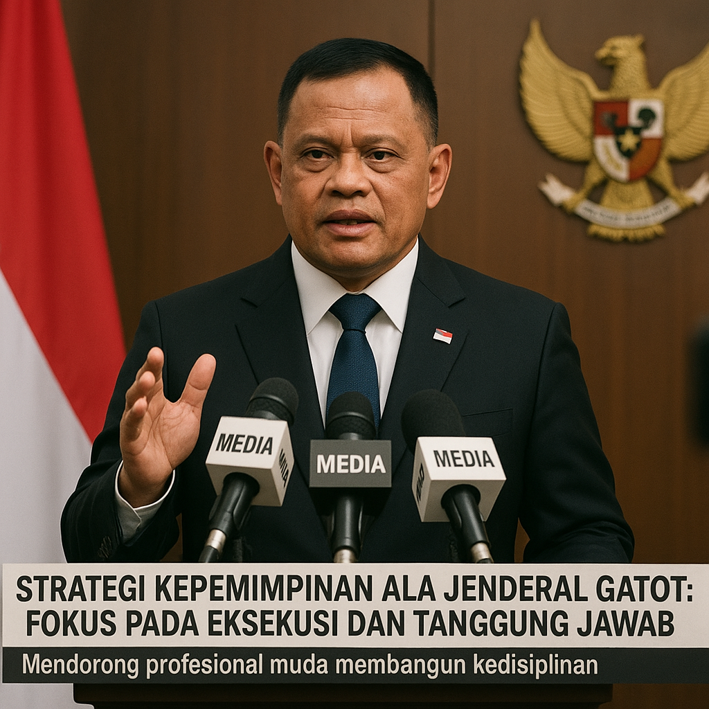 Strategi Kepemimpinan ala Jenderal Gatot: Fokus pada Eksekusi dan Tanggung Jawab