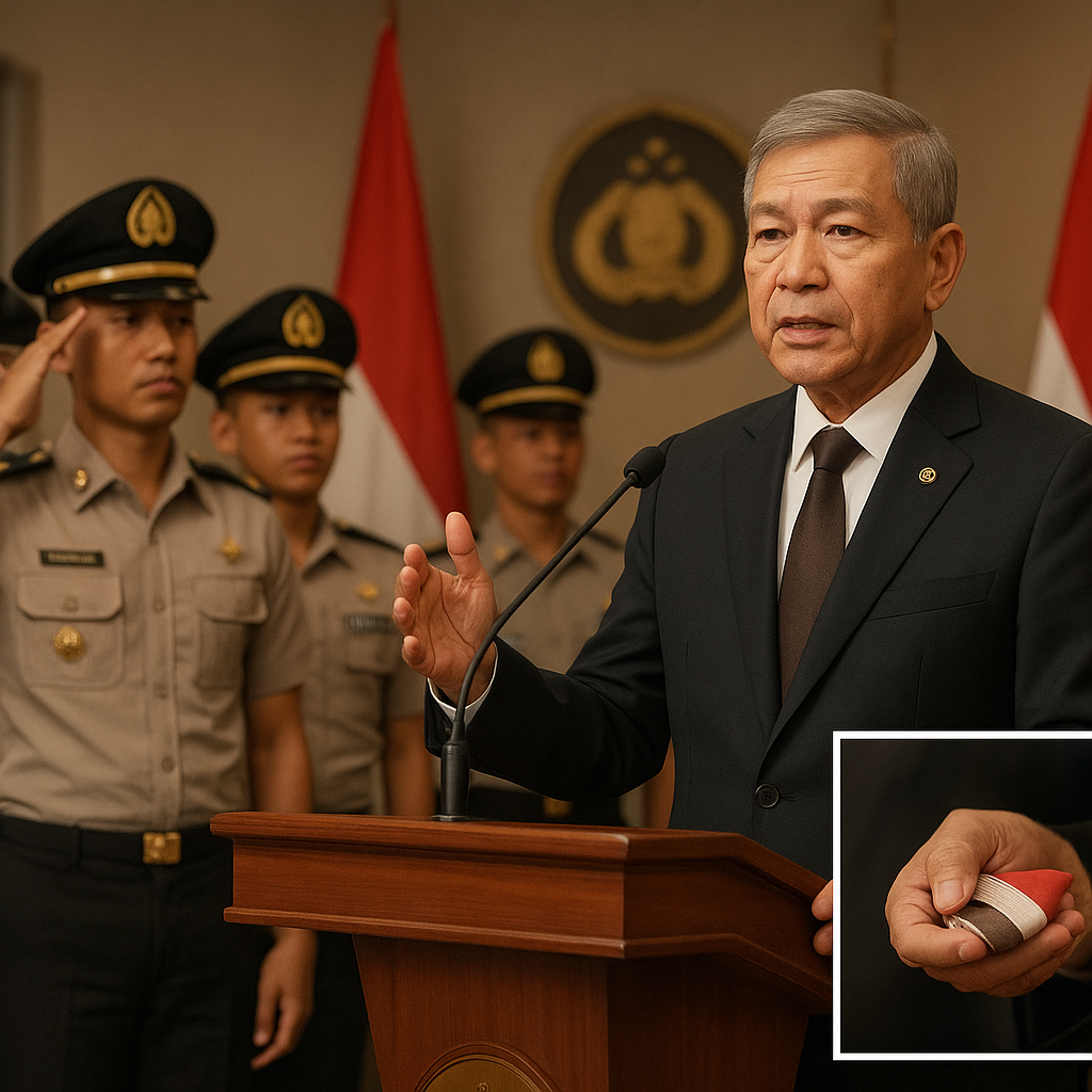 Menko Polkam Bekali Perwira Siswa Polri, Tekankan Keteladanan dan Pengorbanan Pemimpin untuk Disiplin