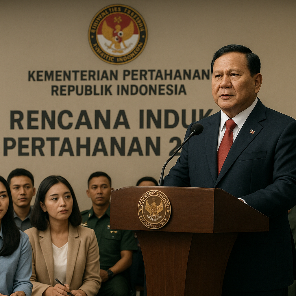 Menhan Prabowo Tekankan Manajemen Tim Dalam Rencana Induk Pertahanan 2027