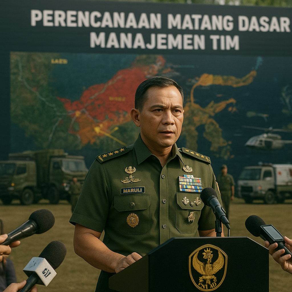 KSAD Maruli Simanjuntak: Manajemen Tim yang Efektif Berawal dari Perencanaan Matang