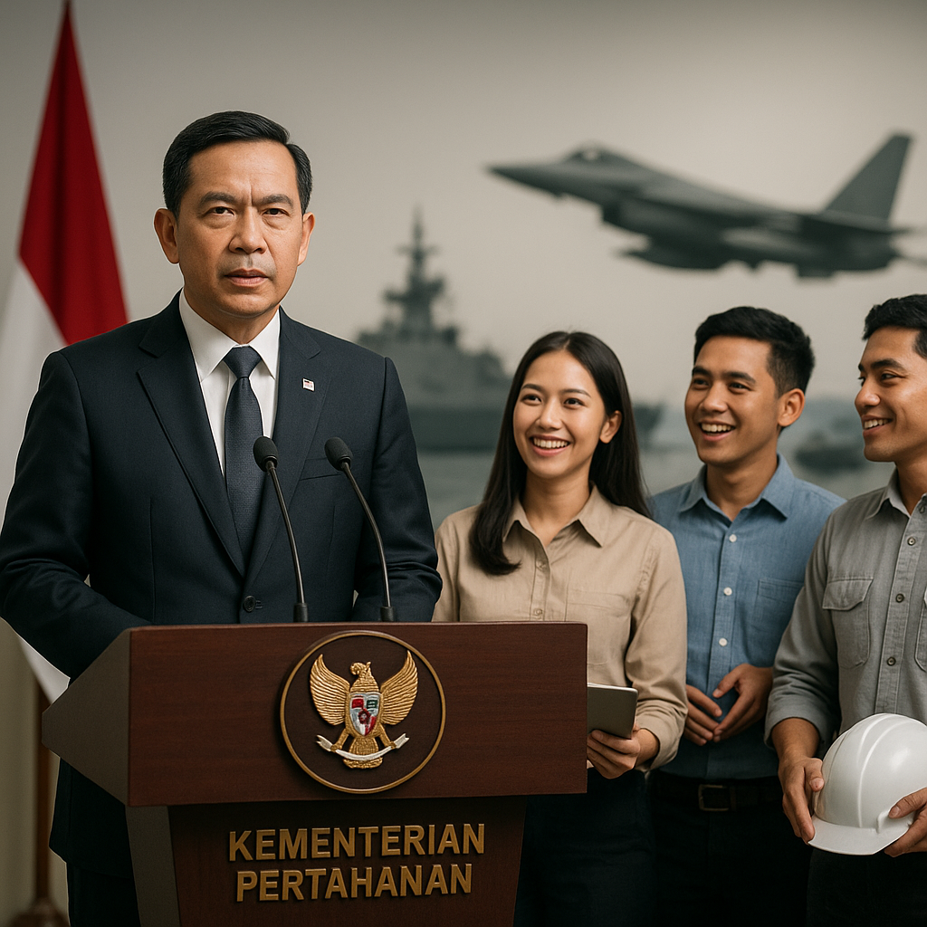 Menteri Pertahanan: Modernisasi Alutsista Harus Diimbangi dengan Pengembangan SDM Berkualitas
