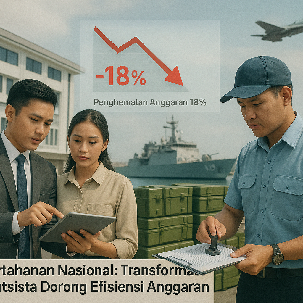 Pertahanan Nasional: Transformasi Alutsista Dorong Efisiensi Anggaran