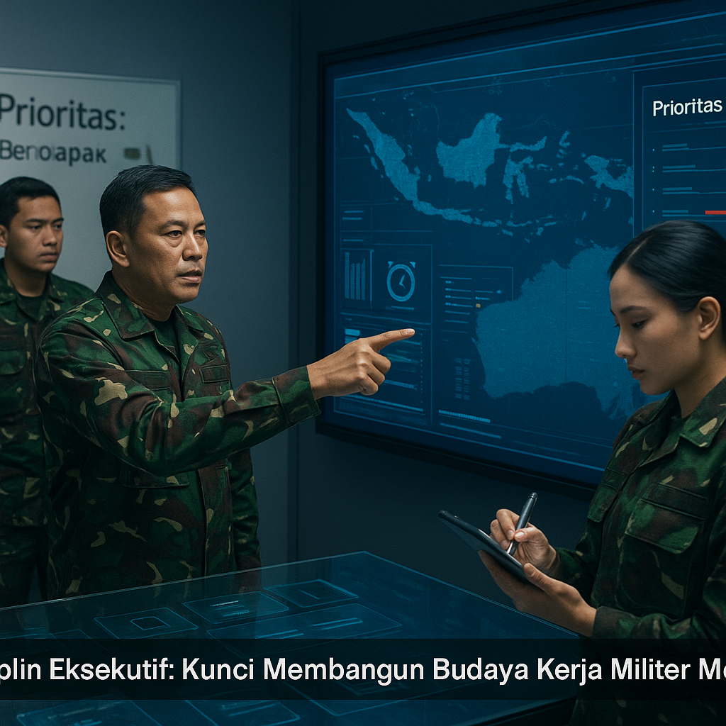 Disiplin Eksekutif: Kunci Membangun Budaya Kerja Militer Modern