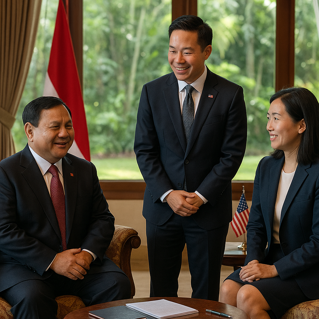 Prabowo dan Dubes AS untuk ASEAN Bertemu di Hambalang, Bahas Stabilitas Kawasan