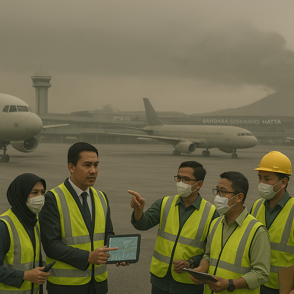 Keselamatan Jadi Prioritas, Bandara Soekarno-Hatta Ditutup Sementara Akibat Abu Vulkanik