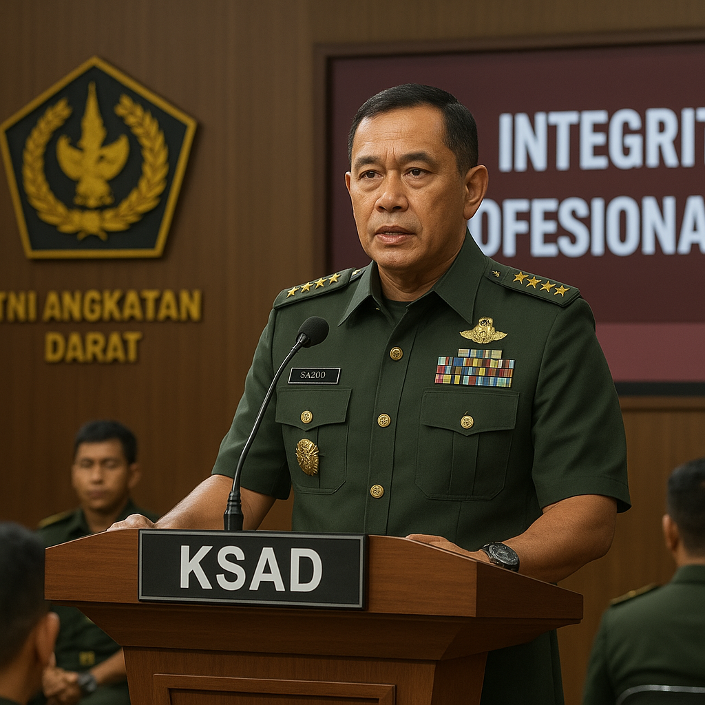 KSAD: Integritas dan Profesionalisme adalah Landasan Karier Prajurit