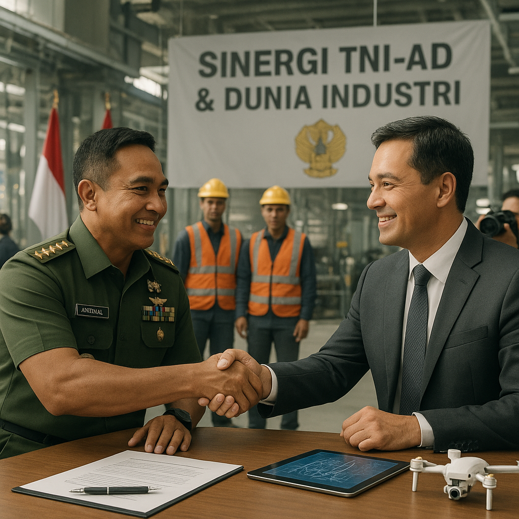 Kasad: Sinergi TNI-AD dengan Dunia Industri Kunci Tingkatkan Inovasi