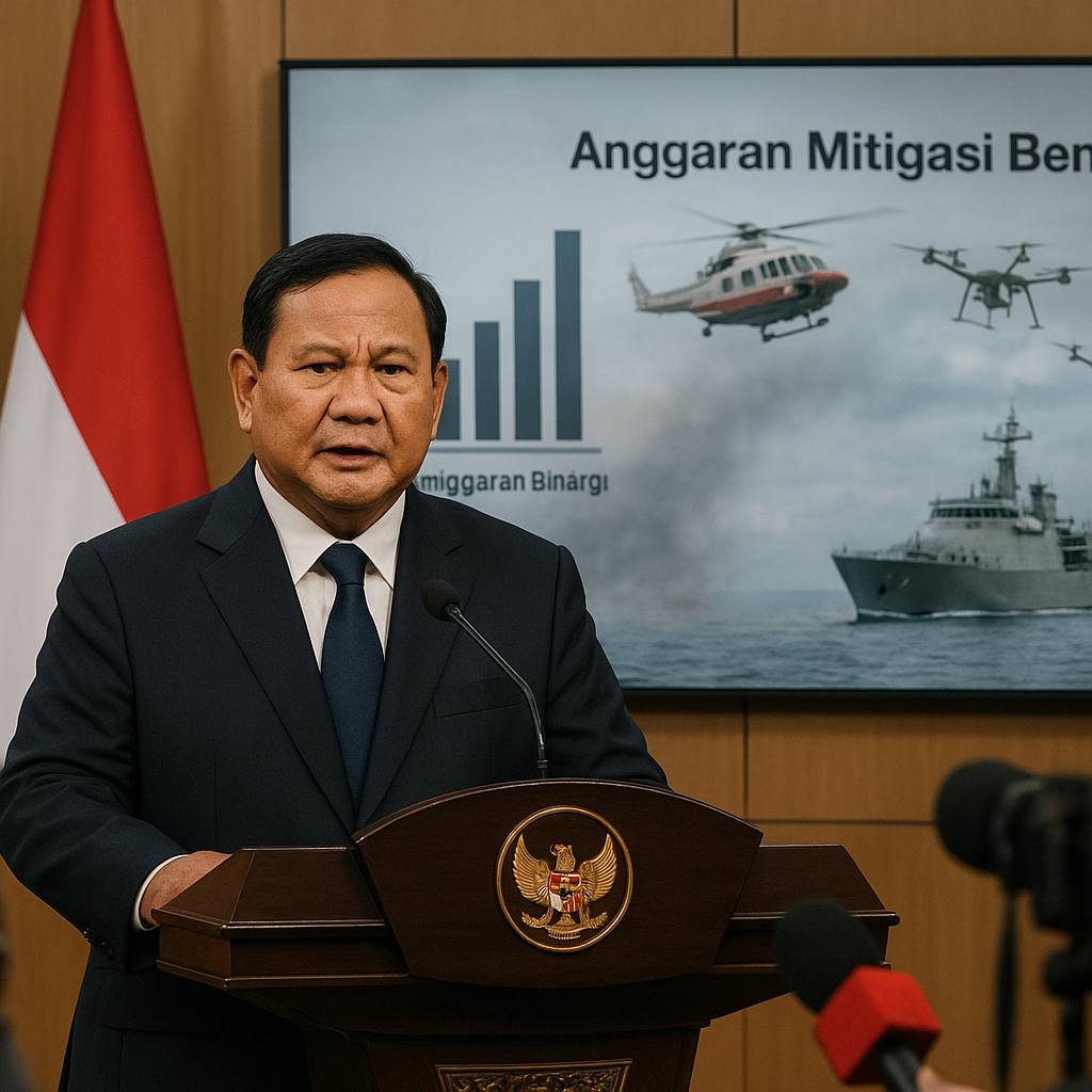 Presiden Perintahkan Penambahan Anggaran Mitigasi Bencana dan Siapkan Armada Udara
