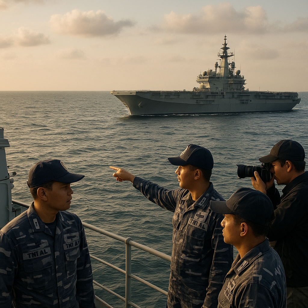Masih di Laut Arab, Garibaldi Diperkirakan Sampai ke RI 17 September