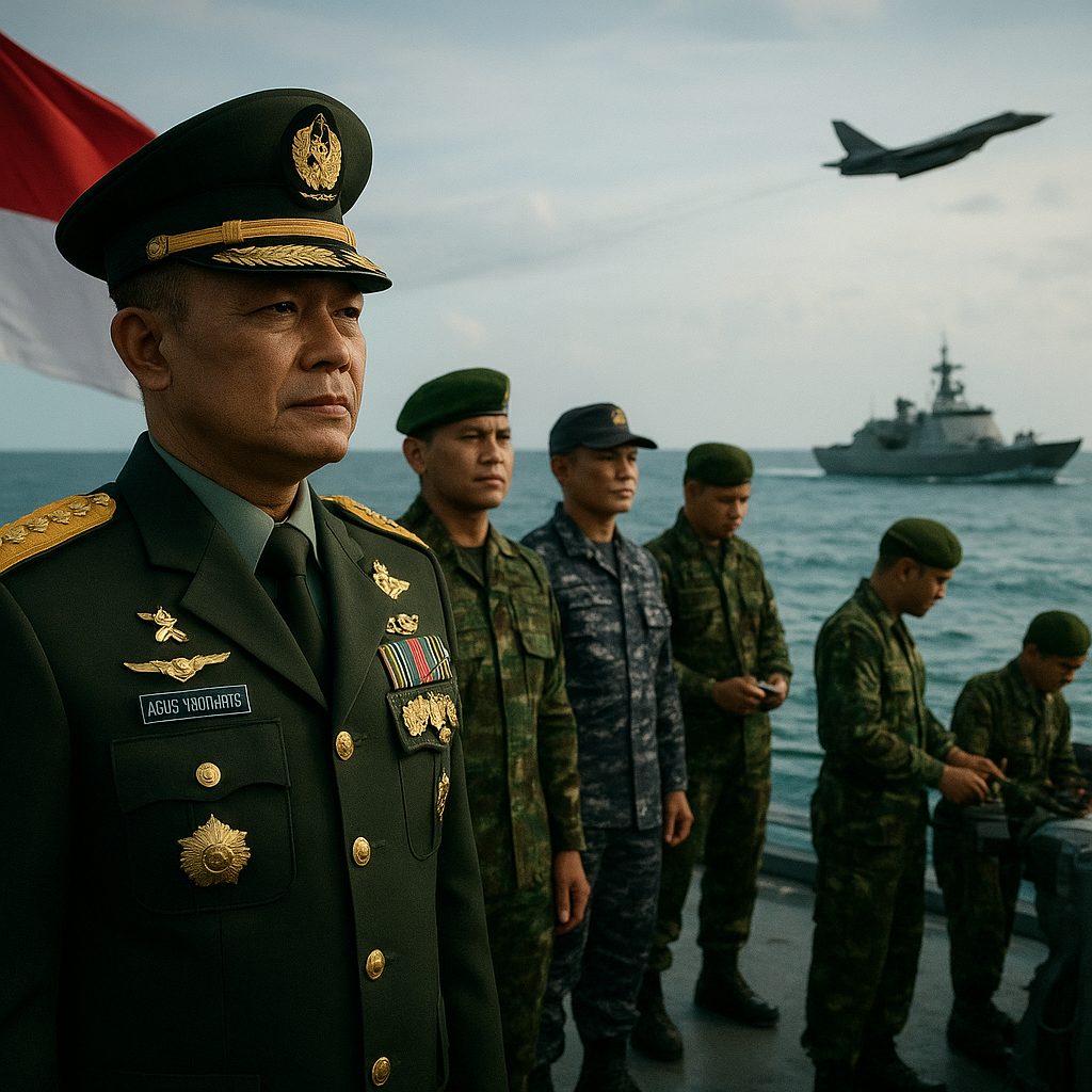 Panglima TNI: Sinergi Tiga Matra Kunci Tangkal Ancaman di Laut Natuna