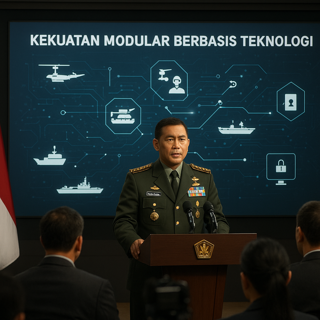 Panglima TNI Paparkan Visi Pembangunan Kekuatan TNI yang Modular dan Berbasis Teknologi