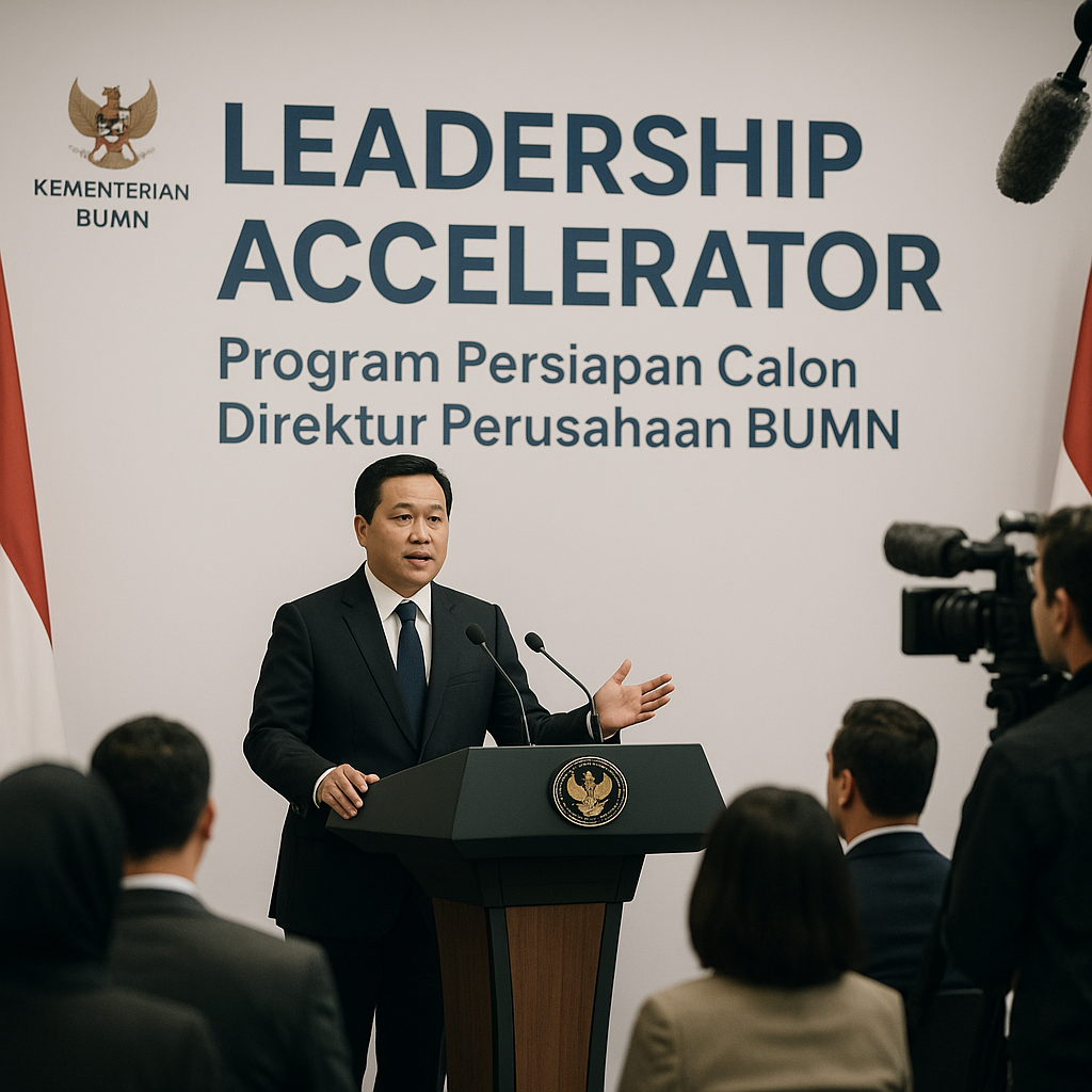 Menteri BUMN Luncurkan Program 'Leadership Accelerator' untuk Calon Direktur Perusahaan Pelat Merah