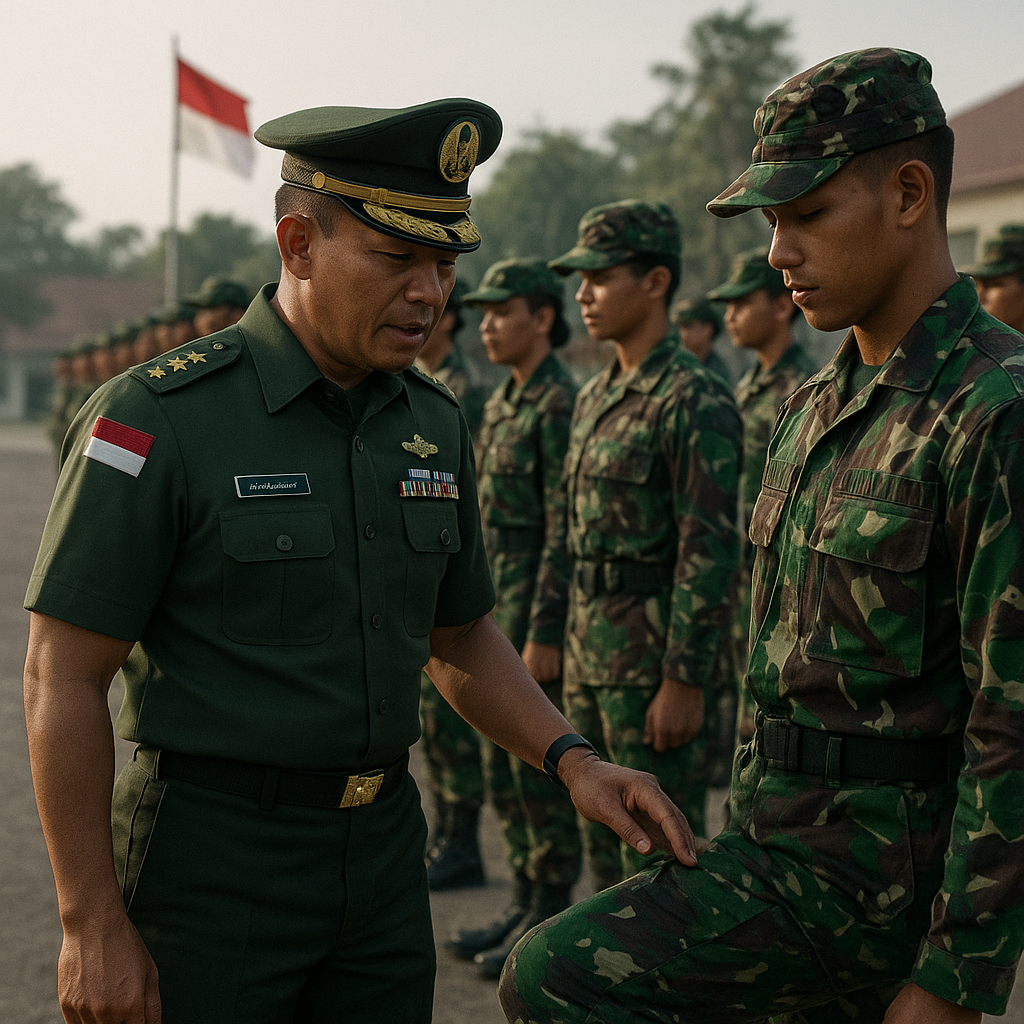 Kepala Staf Angkatan Darat: Pentingnya Keteladanan Komandan dalam Membangun Disiplin Pasukan