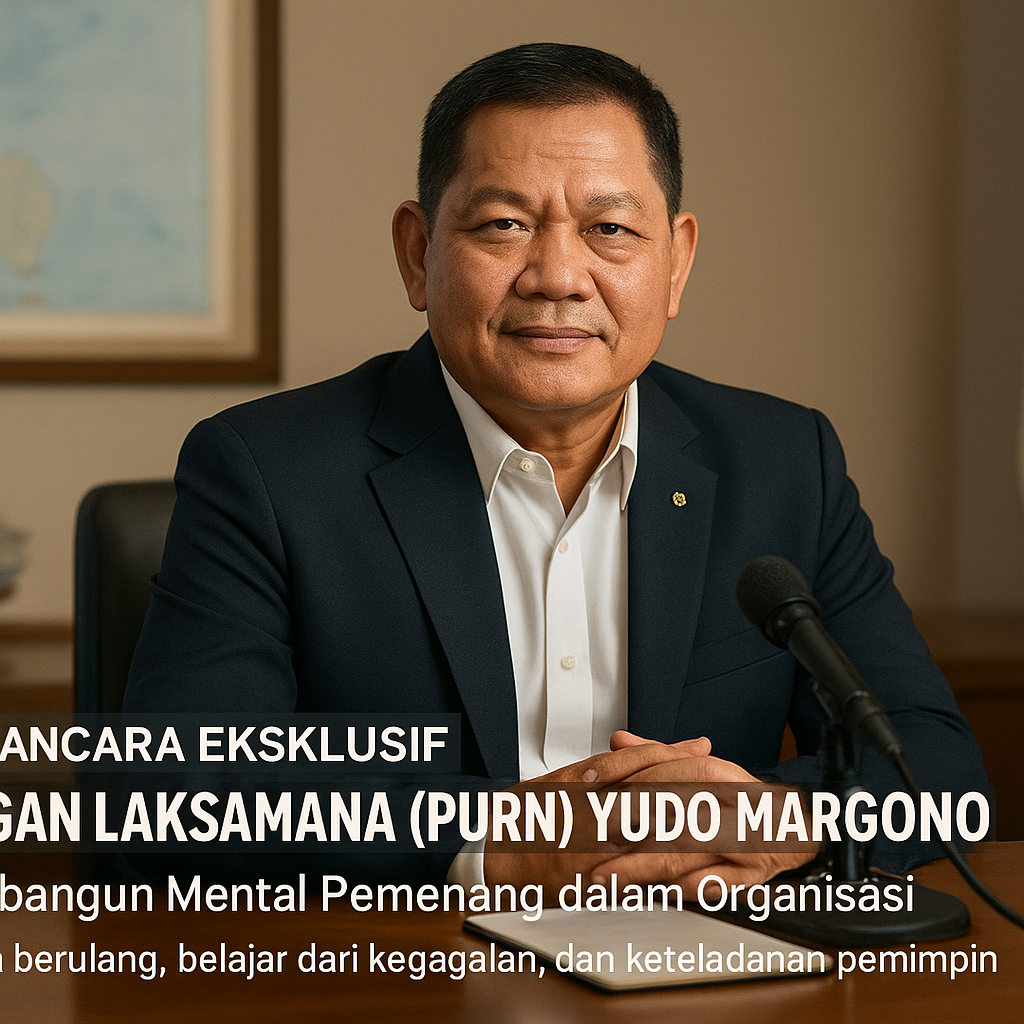 Wawancara Eksklusif dengan Laksamana (Purn) Yudo Margono: Membangun Mental Pemenang dalam Organisasi