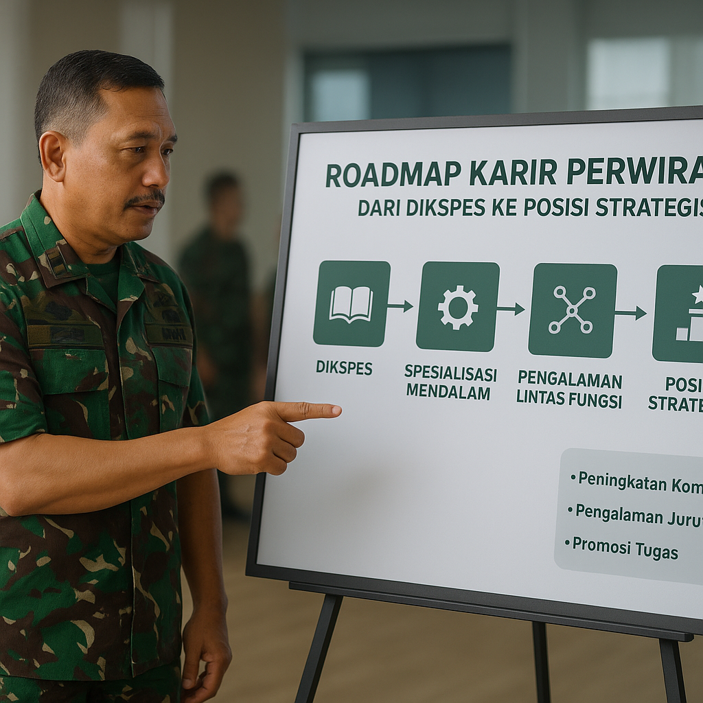 Roadmap Karir Perwira TNI: Dari Dikspes ke Posisi Strategis