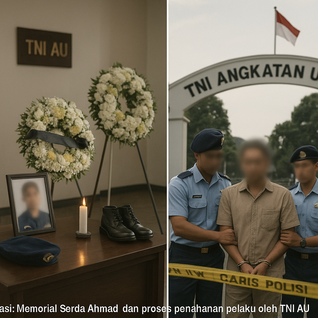 Serda Ahmad Meninggal Diduga Dianiaya Senior, TNI AU Tahan Pelaku