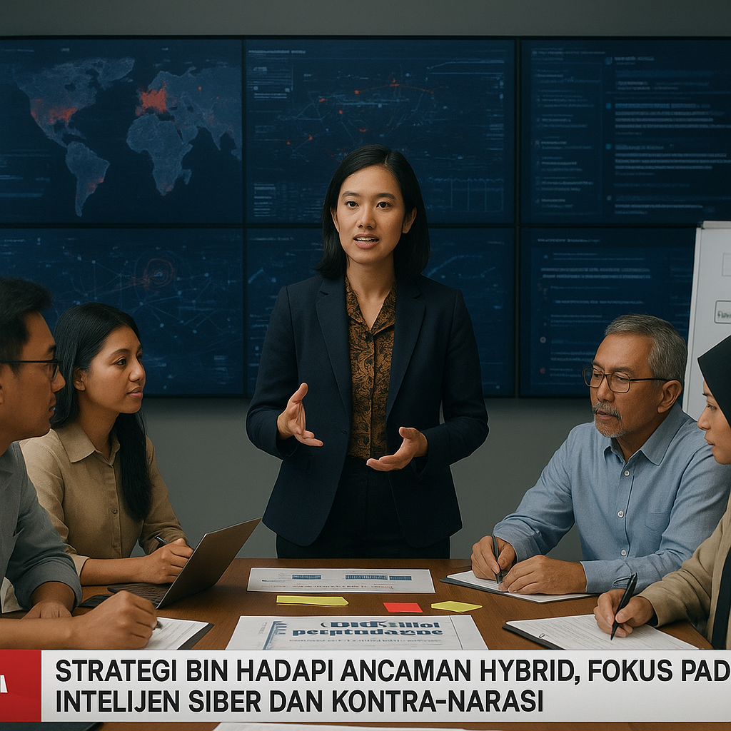 Strategi BIN Hadasi Ancaman Hybrid, Fokus pada Intelijen Siber dan Kontra-Narasi
