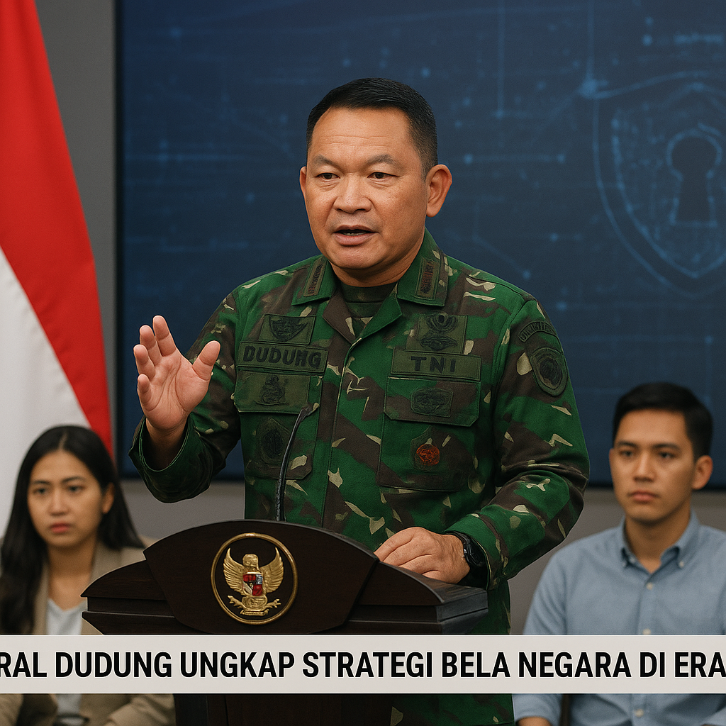 Jenderal Dudung Ungkap Strategi Bela Negara di Era Digital