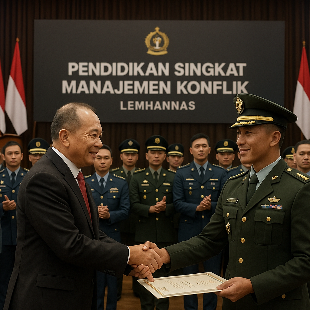 Tingkatkan Profesionalisme, 500 Perwira TNI Ikuti Pendidikan Singkat Manajemen Konflik