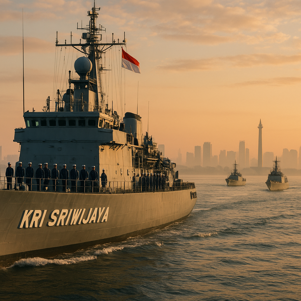 ITS Garibaldi (KRI Sriwijaya) Berlayar Menuju Jakarta, Mungkinkah TNI AL Membentuk Carrier Strike Group?