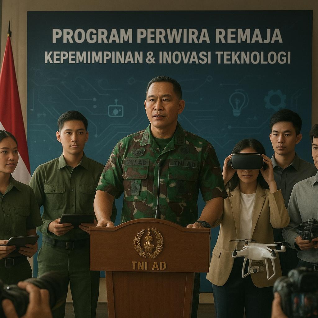 KSAD Buka Program Perwira Remaja, Fokus pada Leadership dan Inovasi Teknologi