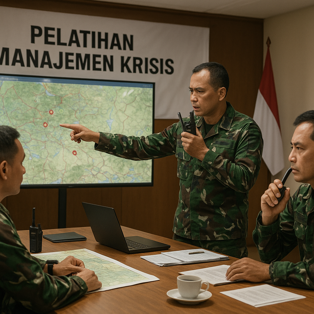 Pelatihan Manajemen Krisis bagi Perwira Menengah TNI Digelar di Seskoad