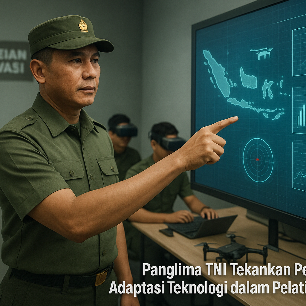 Panglima TNI Tekankan Pentingnya Adaptasi Teknologi dalam Pelatihan Militer