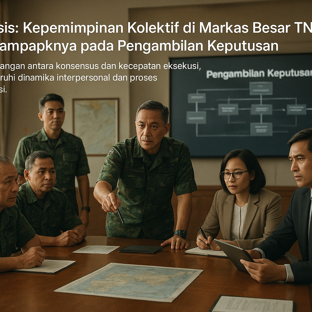 Analisis: Kepemimpinan Kolektif di Markas Besar TNI dan Dampaknya pada Pengambilan Keputusan