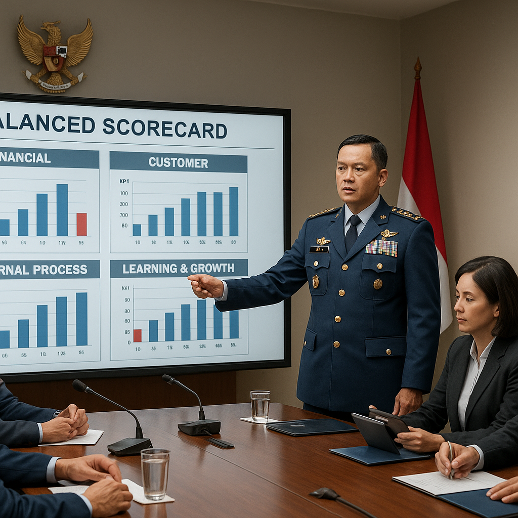 Kasau Pimpin Rapat Evaluasi Kinerja, Terapkan Prinsip Balanced Scorecard