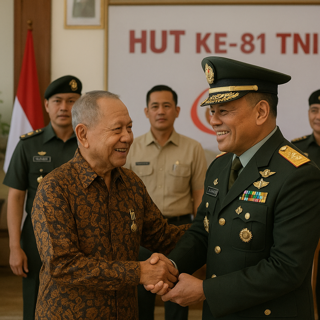 Pesan Sesepuh TNI: Pengabdian Tanpa Batas dan Kuatnya Hati untuk Rakyat