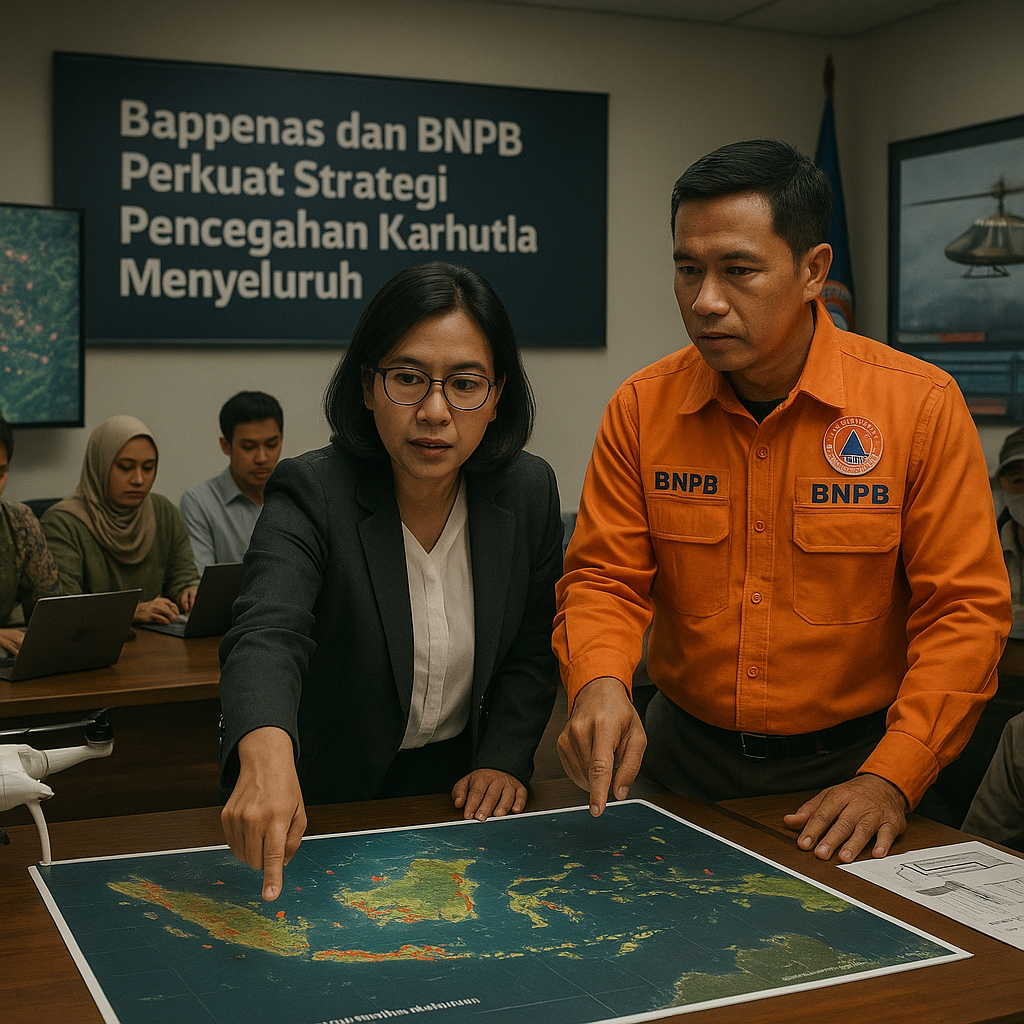 Bappenas dan BNPB Perkuat Strategi Pencegahan Karhutla Menyeluruh