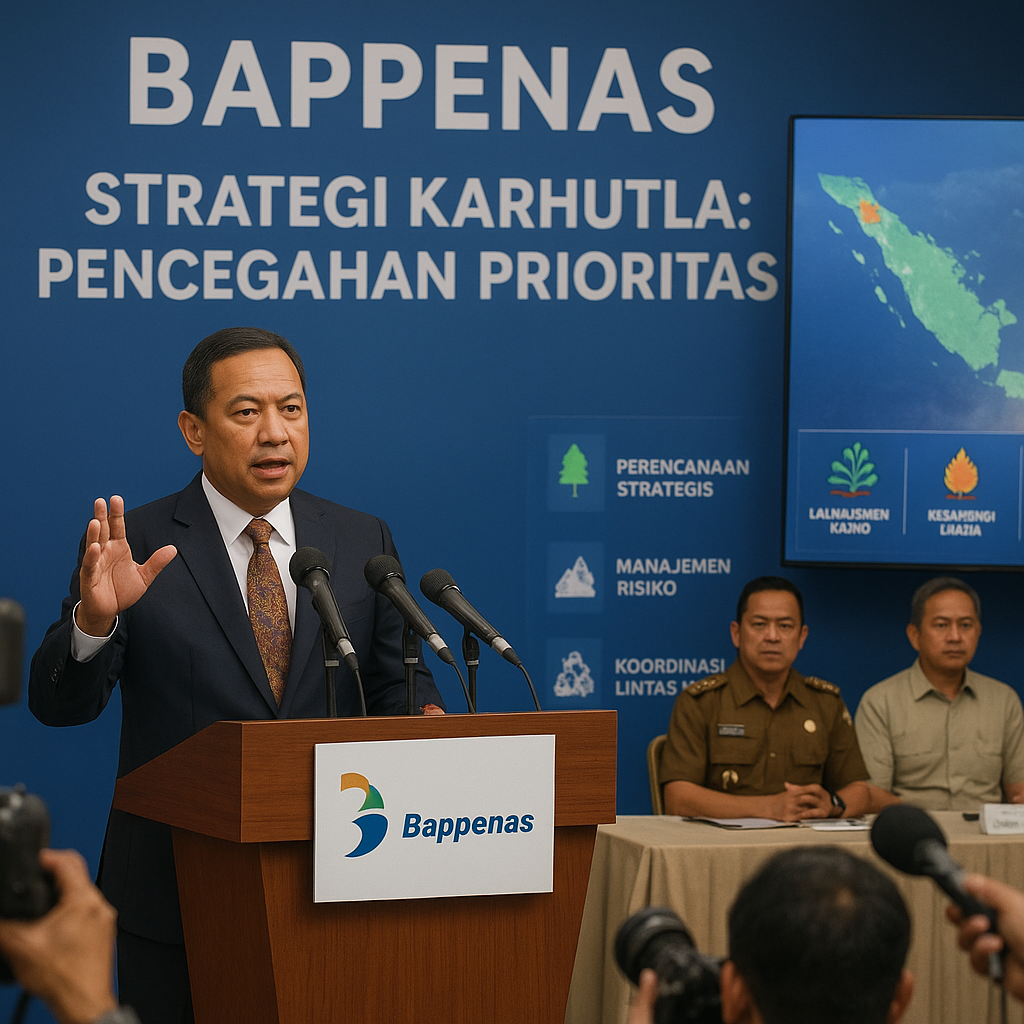 Kepala Bappenas Dorong Strategi Karhutla Lebih Menyeluruh, Pencegahan Jadi Prioritas