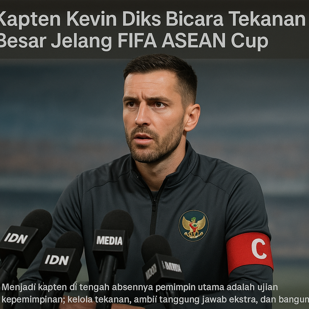 Kapten Kevin Diks Bicara Tekanan Besar Jelang FIFA ASEAN Cup