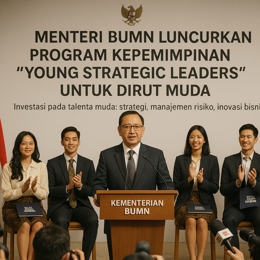 Menteri BUMN Luncurkan Program Kepemimpinan 'Young Strategic Leaders' untuk Dirut Muda
