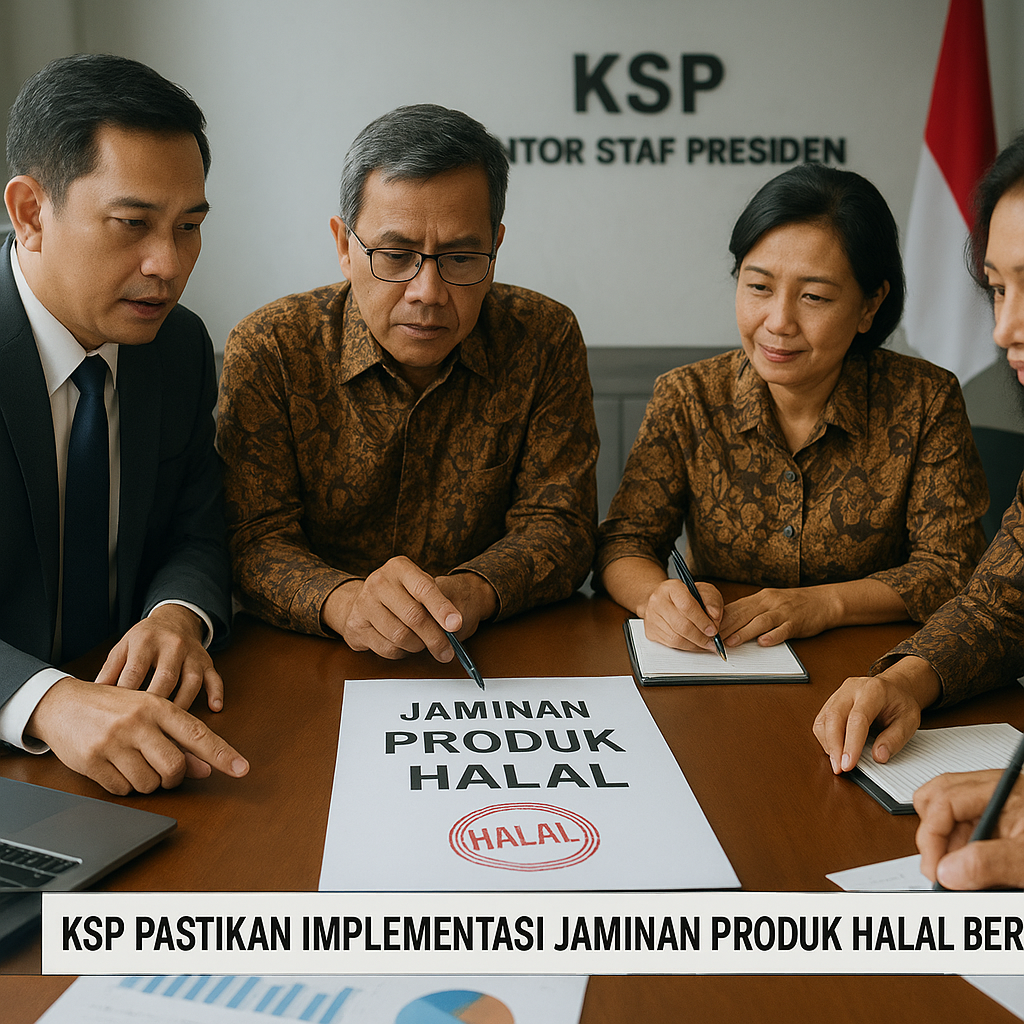 KSP Pastikan Implementasi Jaminan Produk Halal Berjalan Lancar