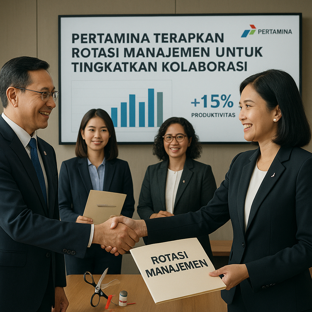 Pertamina Terapkan Rotasi Manajemen untuk Tingkatkan Kolaborasi