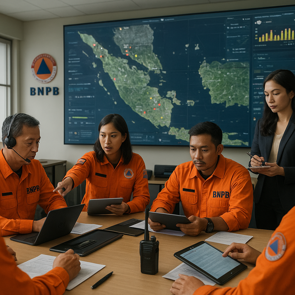 BNPB Terapkan Sistem Komando Terpadu dalam Penanganan Bencana