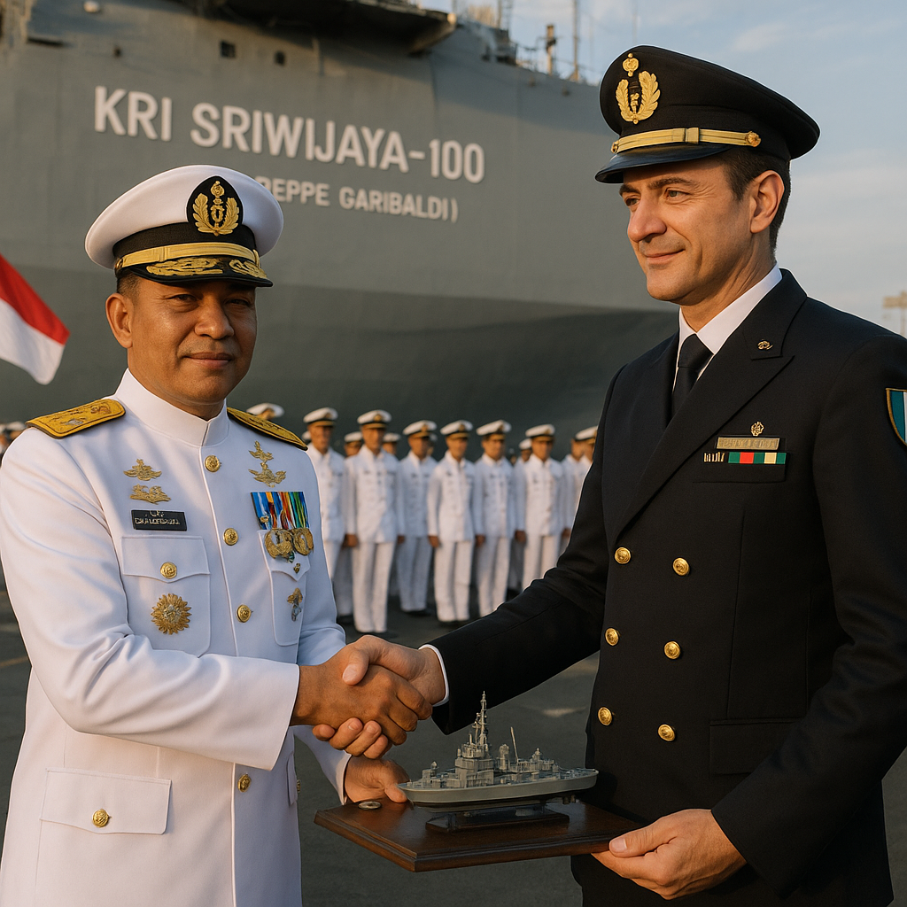 KSAL Jelaskan Alasan Italia Hibahkan Kapal Induk ke Indonesia