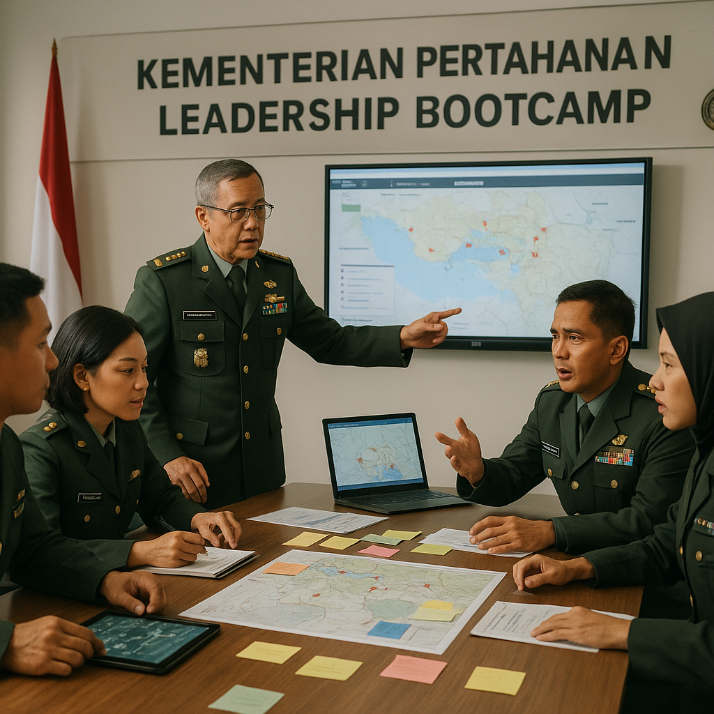 Kemhan Gelar Leadership Bootcamp untuk Perwira Menengah