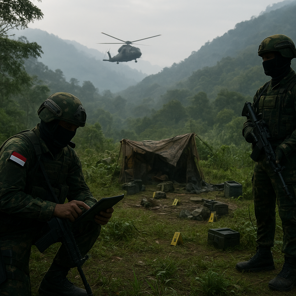 4 Anggota KKB Tewas Ditembak Pasukan Elite TNI dalam Kontak Senjata di Papua Tengah