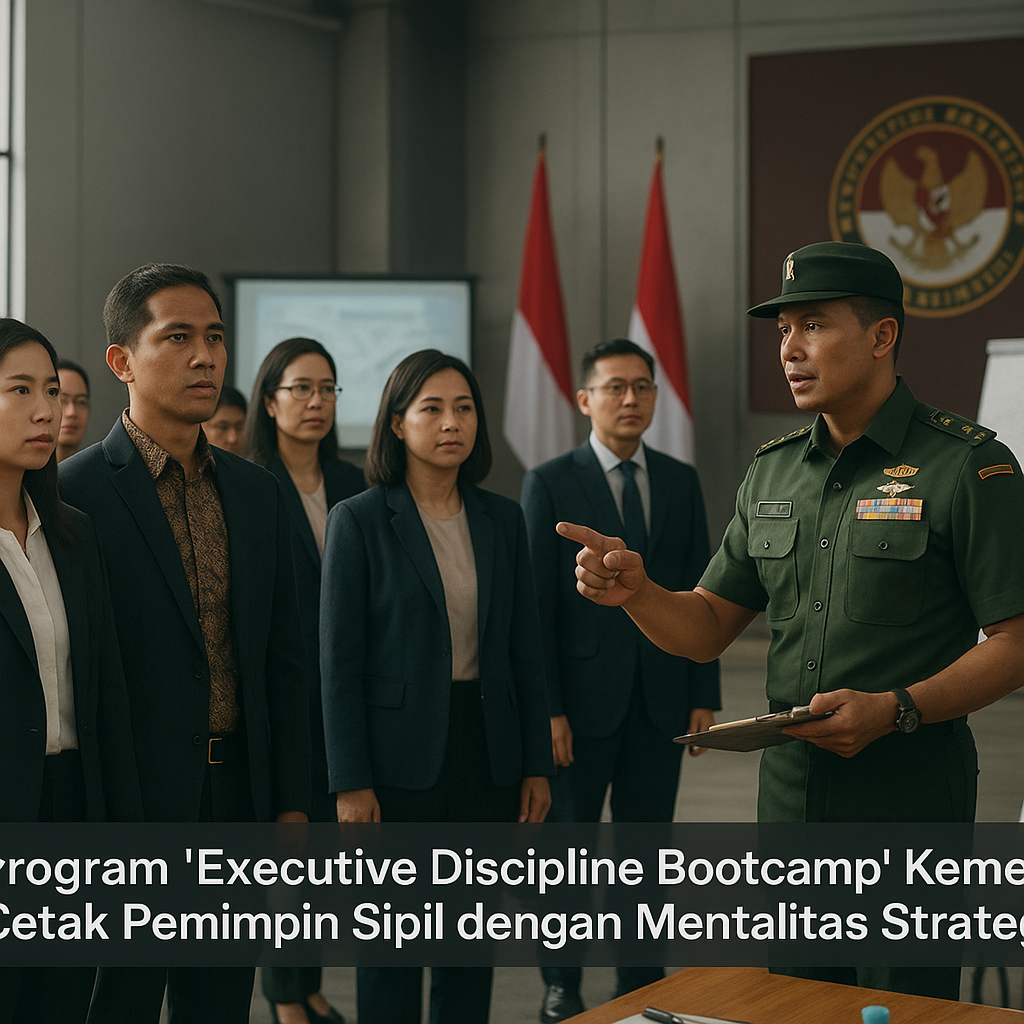 Program "Executive Discipline Bootcamp" Kemenhan Cetak Pemimpin Sipil dengan Mentalitas Strategis