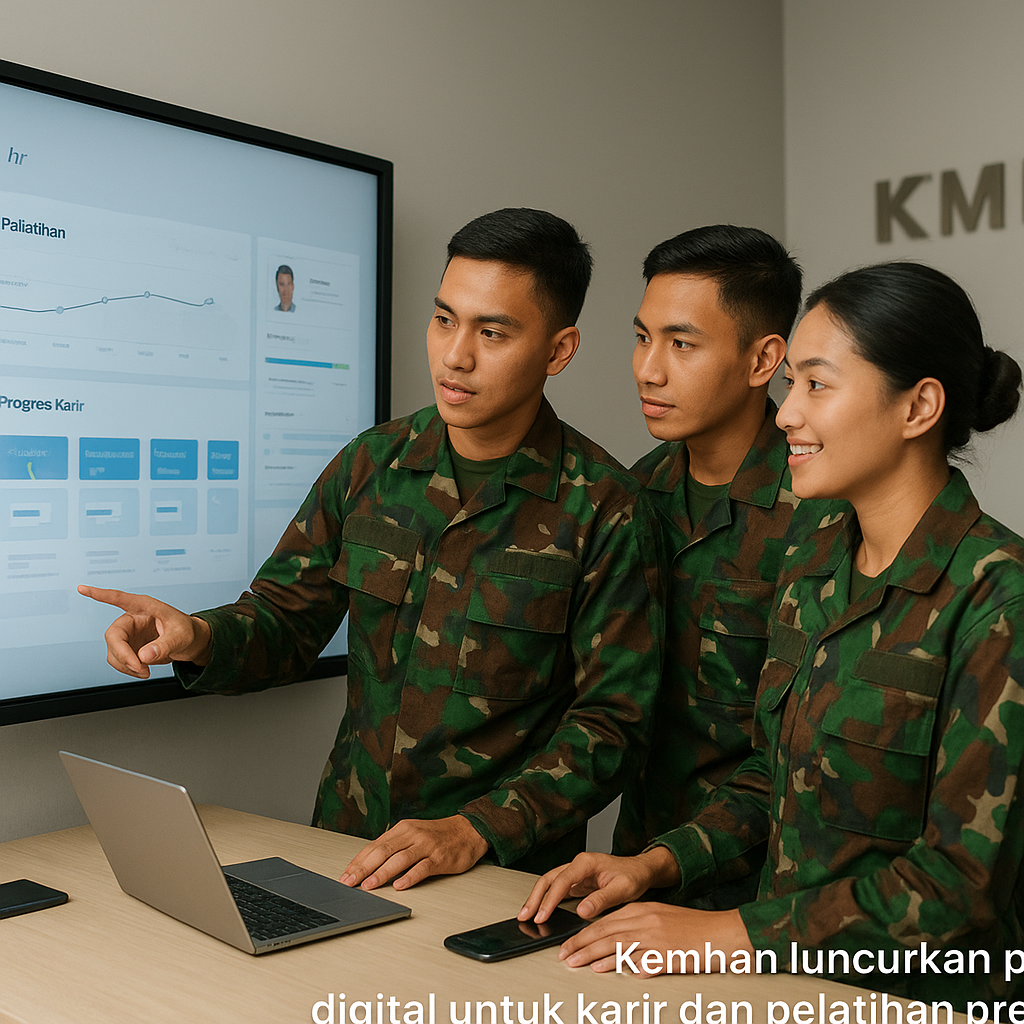 Kemhan Luncurkan Platform Digital untuk Karir dan Pelatihan Prajurit Muda