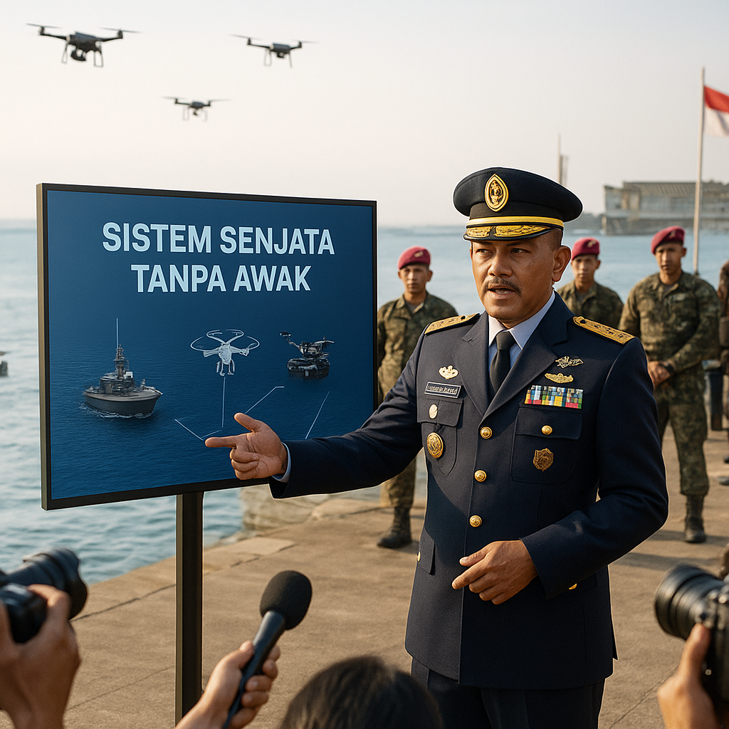 KSAL Muhammad Ali Tegaskan Modernisasi Marinir dengan Sistem Senjata Tanpa Awak