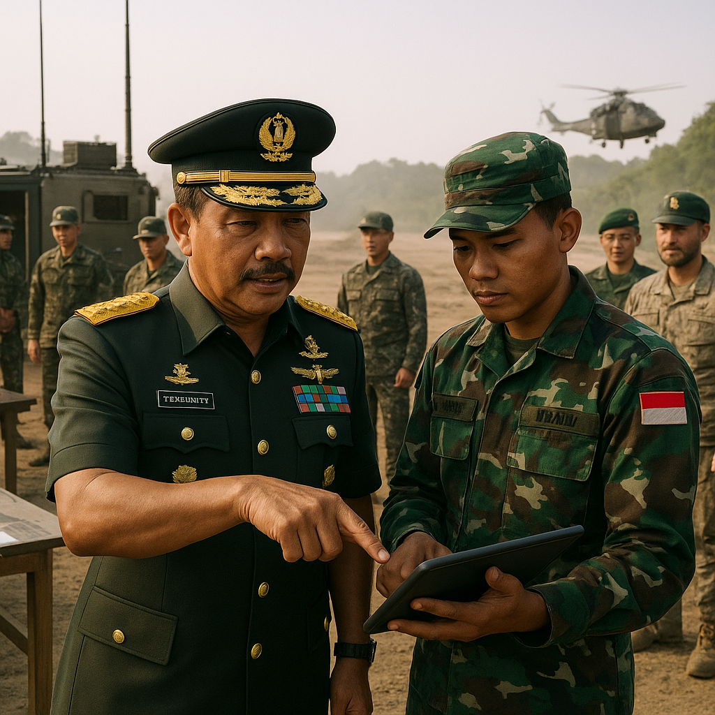 Panglima TNI Tinjau Latihan Gabungan, Tekankan Interoperabilitas dan Komando Terpadu