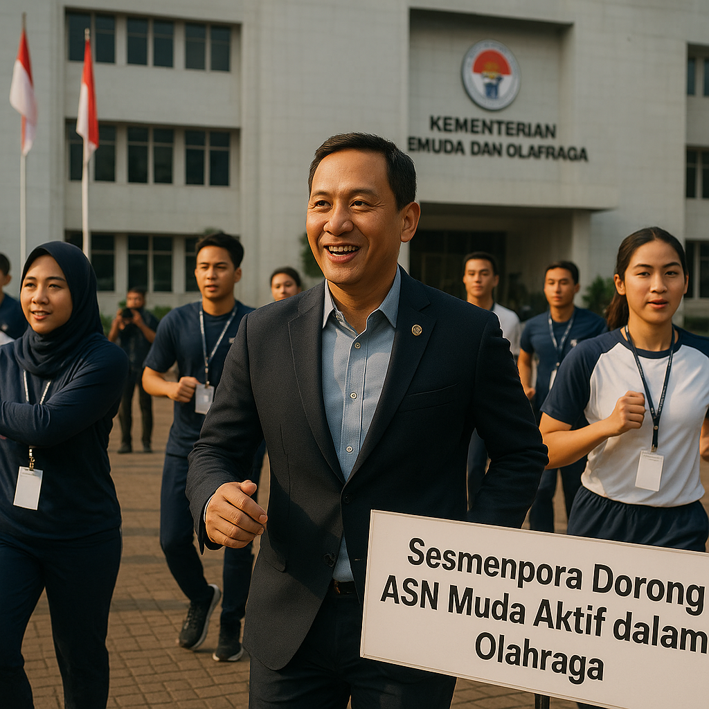 Sesmenpora Dorong ASN Muda Aktif dalam Olahraga untuk Tingkatkan Produktivitas Kerja