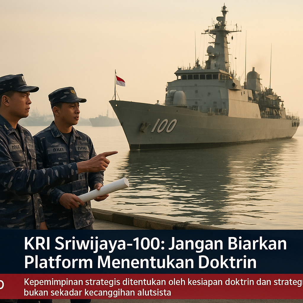 KRI Sriwijaya-100: Jangan Biarkan Platform Menentukan Doktrin