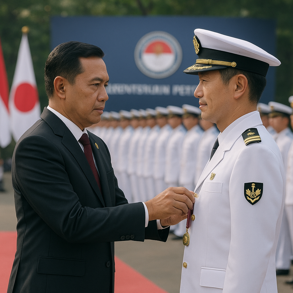 Apresiasi Bantuan Karhutla, 361 Anggota Tim Jepang Terima Tanda Kehormatan RI