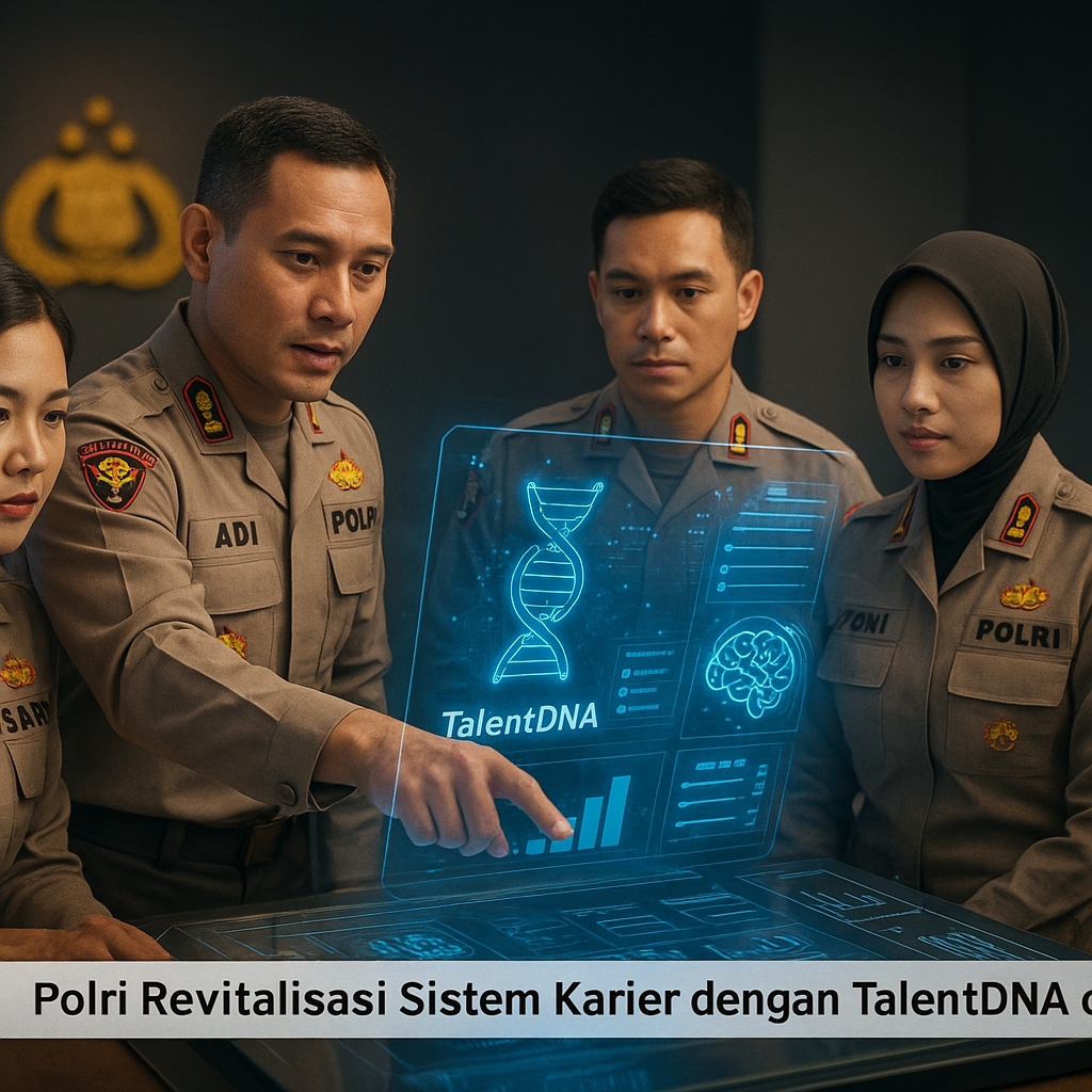 Polri Revitalisasi Sistem Karier dengan TalentDNA dan AI