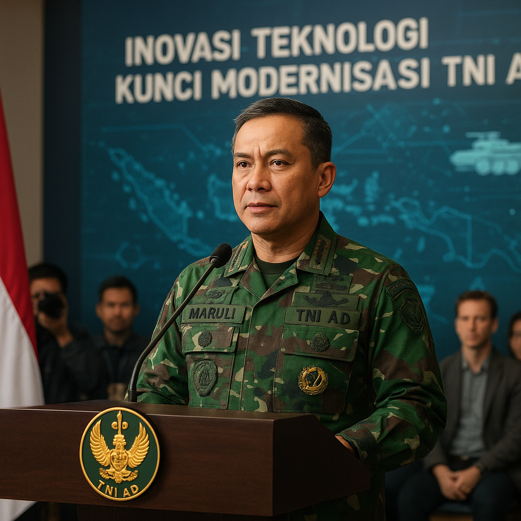 Kasad Jenderal TNI Maruli Simanjuntak: Inovasi Teknologi Kunci Modernisasi TNI AD