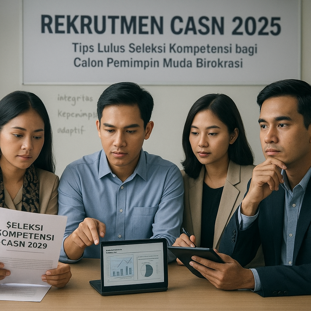 Rekrutmen CASN 2025: Tips Lulus Seleksi Kompetensi bagi Calon Pemimpin Muda Birokrasi